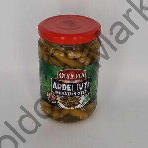 HOT GREEN PEPPERS IN VINEGAR 270g OLYMPIA