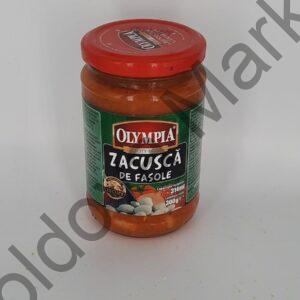 "ZAKOUSKA" MIXED VEGETABLE SAUCE WITH BEANS 300g OLYMPIA