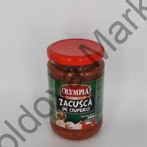 "ZAKOUSKA" MIXED VEGETABLE SAUCE WITH MUSHROOMS 300g OLYMPIA