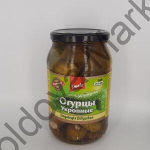 CUCUMBER PICKLED IN VINEGAR WITH DILL 860g EMELIA