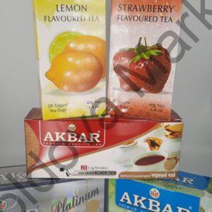 TEA AKBAR PREMIUM QUALITY IN DIFFERENT FLAVORS