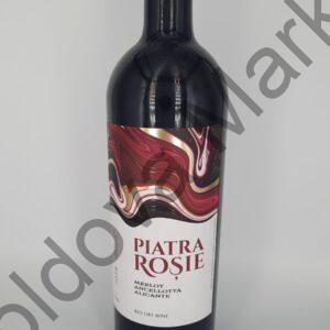 RED DRY WINE PIATRA ROSIE MERLOT ANCELLOTA ALICANTE 750ml