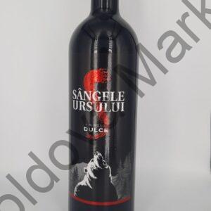 RED SWEET WINE "BEAR'S BLOOD" SANGELE URSULUI 750ml
